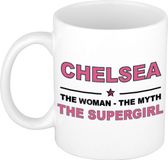 Bellatio Decorations Chelsea Woman Myth Supergirl koffiemok - 300 ml