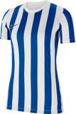 Nike Dames Short Sleeve Top W Nk Df Strp Dvsn Iv Jsy Ss, Bianco/Royal Blu/Nero, CW3816-102, L