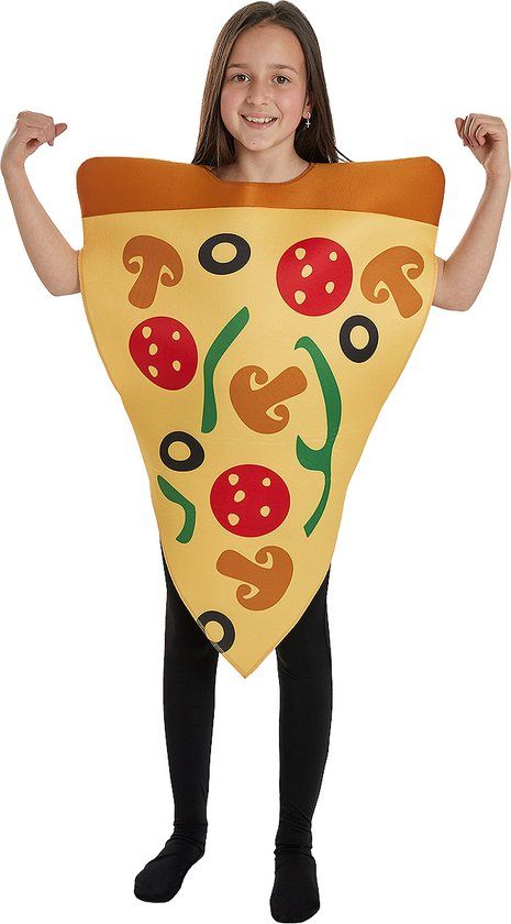 FUNIDELIA Pizza Kostuum Kinderen - 3-6 jaar