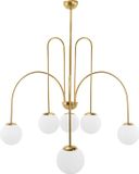 TooLight App1584-6Cp Hanglamp Goud 80X80X80Cm