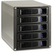 Intertech Inter-Tech ST-5255 HDD-behuizing - Zwart - 2.5/3.5" - 5x HDD - Hot-swap