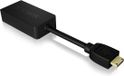 Icy Box 2 x 3.5 mm stereo jack naar USB adapter