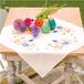Vervaco Tafelkleed kit Stylish Florals - 72 x 72 cm