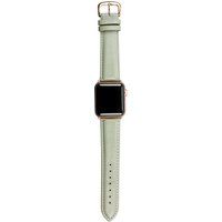 dbramante1928 Madrid - Horlogebandje voor smart watch - olijfgroen - voor Apple Watch Hermès Series 9, SE 3, Series 10, Series 11, Series 8, Series 9