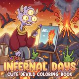 Infernal Days Coloring Book
