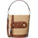 Michael Kors Small Convertible Bucket Crossbody Nat/lugg