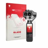 upscreen - Screenprotector voor DJI Osmo Pocket 4P (Display + Lens) - Folie Beschermfolie Beschermglas transparant