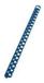 Fellowes 5347505 plastic bindruggen rond 19 mm, blauw, 100 stuks