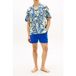 Tommy Hilfiger Chemise de bowling tissée Tropical floral vintage jaune