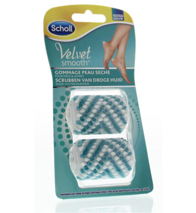 Scholl Velvet smooth peeling brushes 2ST