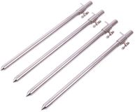 Ultimate T-Screw Stainless Steel Bankstick 30-50cm (4 stuks)