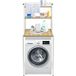 Wanlecy Étagère de rangement multifonctionnelle à trois niveaux, blanche