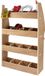 Monster Group BV Étagère d'atelier Nissan Primastar - 4 tablettes - 16 compartiments - 12 mm contreplaqué