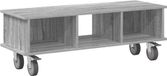 vidaXL Meuble TV 100 x 35 x 35 cm Gris Sonoma Bois d'ingénierie