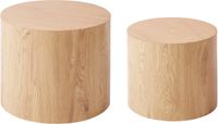 Beliani MANTI - Salontafel set - Lichte houtkleur - MDF