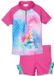Playshoes Kinderbadset met UV-bescherming, Zeemeermin, Roze