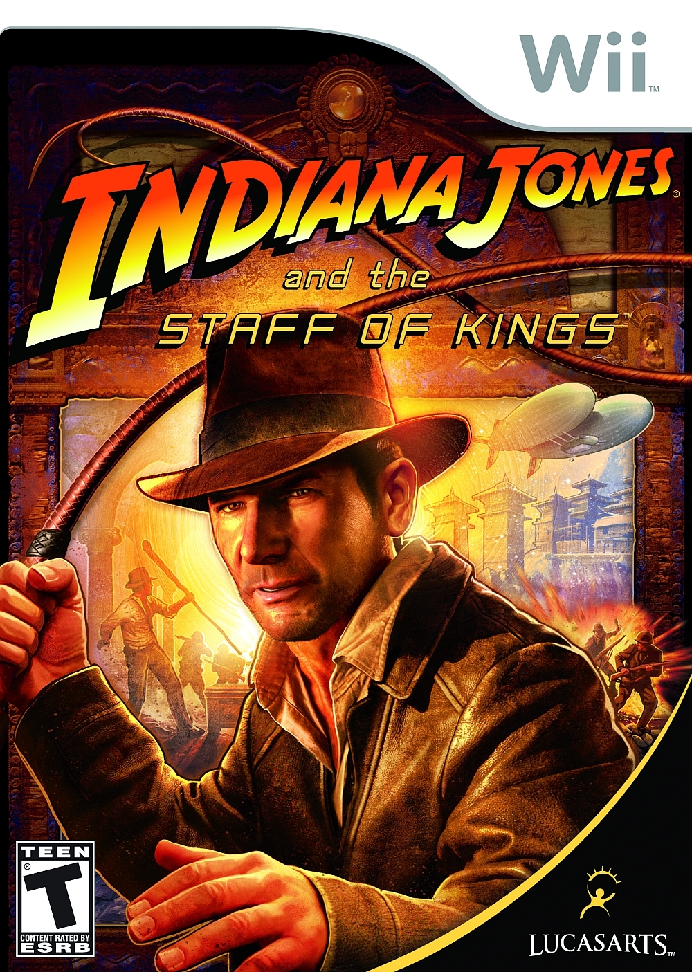 LucasArts Indiana Jones and the Staff of Kings Nintendo Wii