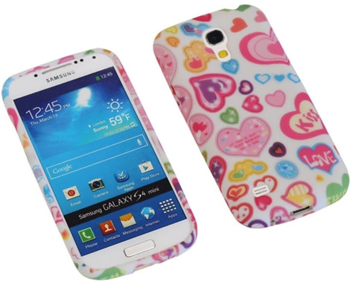 Best Cases Kiss TPU back case cover hoesje voor Samsung Galaxy S4 Mini I9190