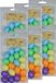Moebius Creativ 120x kunststof eieren decoratie 4 cm hobby/knutselmateriaal - Knutselen DIY eieren beschilderen - Pasen thema plastic paaseieren eitjes multikleur