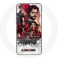 Maniacase Etui voor Huawei P8 Lite 2017 La Casa De Papel posterkunst