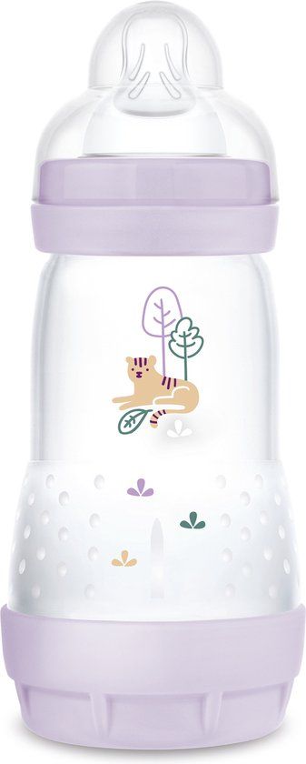 MAM Easy Start Anti-Colic Baby Bottle - 260ml - Lila