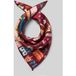 CODELLO Doek gemengde kleuren / rood