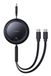 Baseus Mirror Series Câble USB USB 2.0 1 m USB C 2 x USB C 100 W Noir