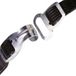 Bibia Widek B.V. Korte snelbinder Bibia met haak / oog 50 cm - zwart