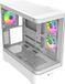 THERMALTAKE View 290 TG ARGB Snow, Midi-tower, ATX, 3x 120mm A-RGB ventilatoren, blanc, 2x gehard glas