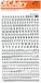 APLI SDD230F - Super 6 mm Black Transfer Letters en Cijfers 390 tekens,Zwart