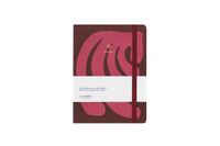 A-Journal - Notitieboek - A5 - Toile de Jouy groen - Botanisch