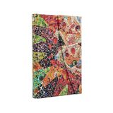 2027 Paperblanks 2027 Gaudi’s Sun (gaudi’s Mosaics) Mini 18-month Hardcover Dayplanner (wrap Closure) Horizontal