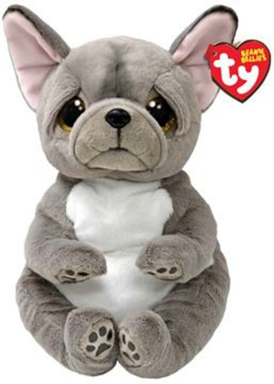 TY Beanie Babies Bellies Wilfred Dog Medium - Multi kleuren - Pluche