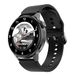 JUSHZ Montre connectée - Montre connectée avec fonction d'appel, appel Bluetooth, assistant IA, suivi GPS - Noir - 44x11mm