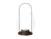 ERNST Lanterne pour bougie Ernst 22 cm Taupe