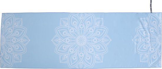 Pure2Improve Yoga Handdoek - 38 x 61 cm - Blauw