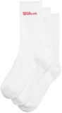 Wilson Crew Logo Sokken 3 Eenheden Wit EU 38-42 Man,Vrouw