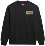Superdry Service Supply Loose Fit Sweatshirt Zwart 3XL Man