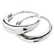 PILGRIM silver plated ring Kaisyn - set van 2