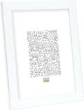 Deknudt Frames Fotolijst - Wit met zilverbies - S41VK1 - 20x60 cm