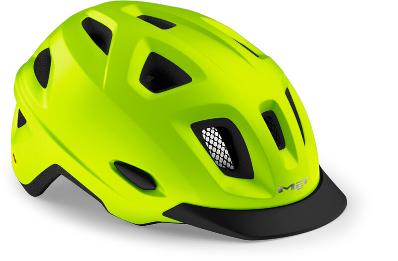 MET Mobilite MIPS Helmet, safety yellow matte