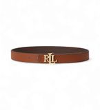 Lauren Ralph Lauren Ceinture marron / or