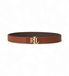 Lauren Ralph Lauren Ceinture marron / or