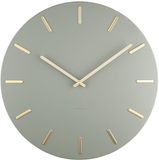 Karlsson Wandklok Charm - Jungle Groen met gouden wijzers - Ø45cm