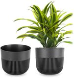 KADAX Bloempot Alia 17 grafiet