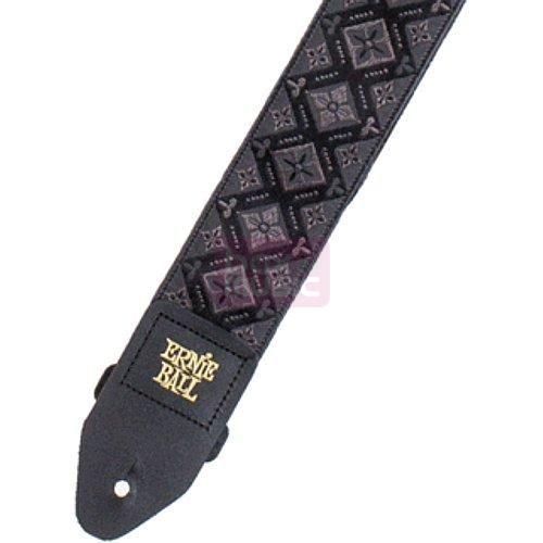 Ernie Ball Regal Black Jacquard Strap gitaarband