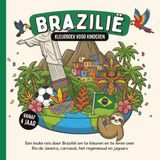 Brazilië Kleurboek voor kinderen vanaf 4 jaar