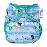 Close Pop-in Enkele Gedrukt Alle Popper Luier Blauw Puffin Kleur Milieuvriendelijke Herbruikbare Doek Luiers Geboorte tot Potty Bamboe Close Parent