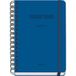 Dohe Schoolagenda 2025 2026 - Weekoverzicht, Formaat A5, Spaans en Engels, Dubbele Spiraalbinding, Harde Kaft, COLOUR VIBES Blauw