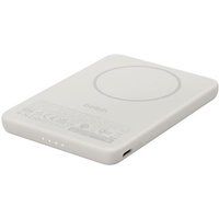 Belkin BoostCharge - Mobiele oplader - slank, magnetisch, met Qi2 - 5000 mAh - 15 watt - Fast Charge (USB-C) - op kabel: USB-C - zand